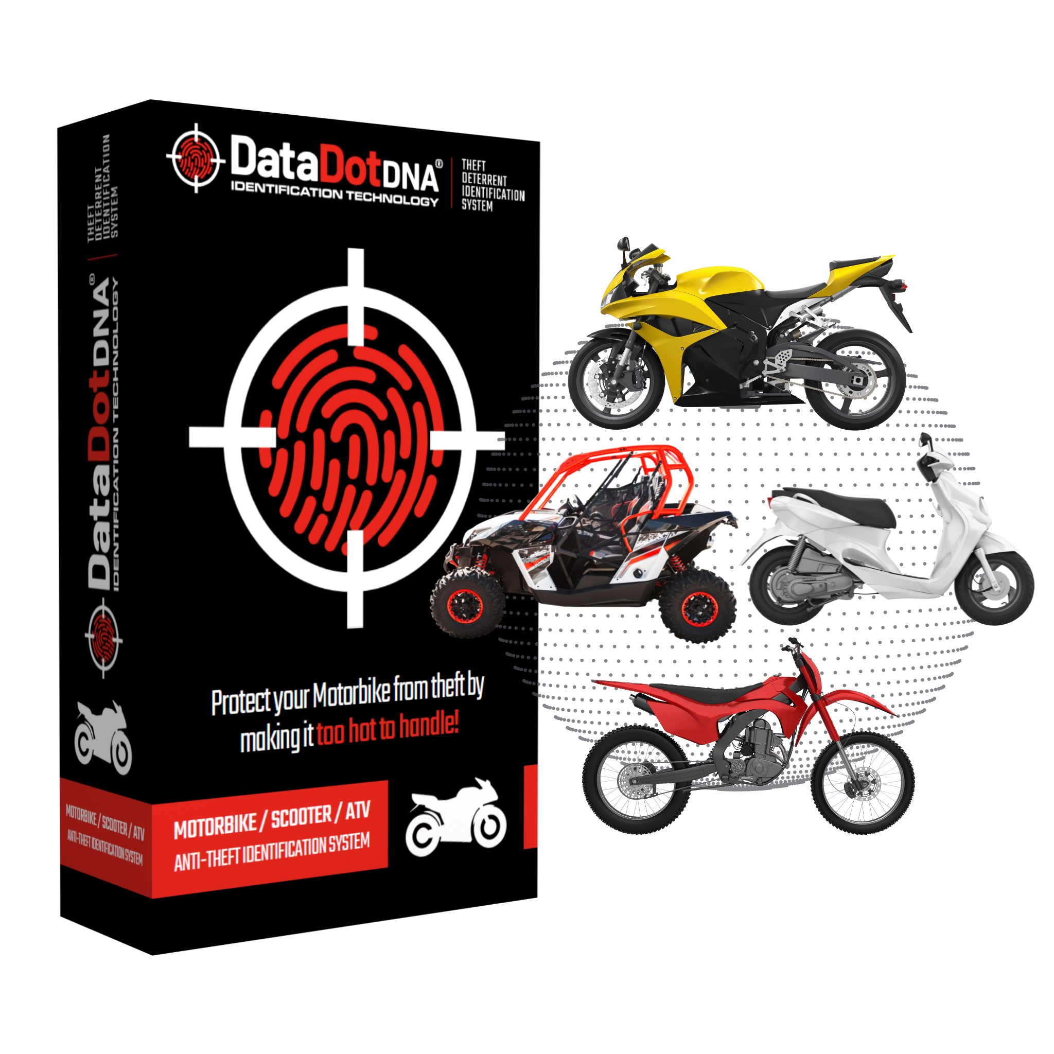 Anti theft deals devices for motorcycles