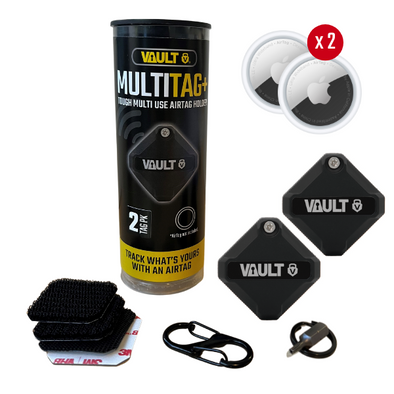 MULTITAG+ MOUNTS WITH AIRTAGS (2PK)